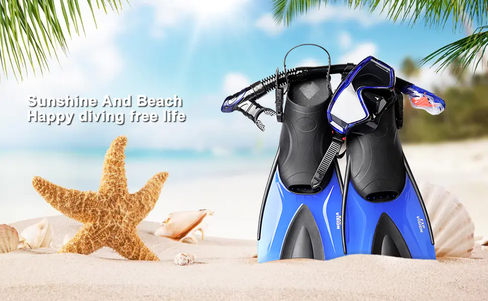 Anti Fog Diving Mask With Fins