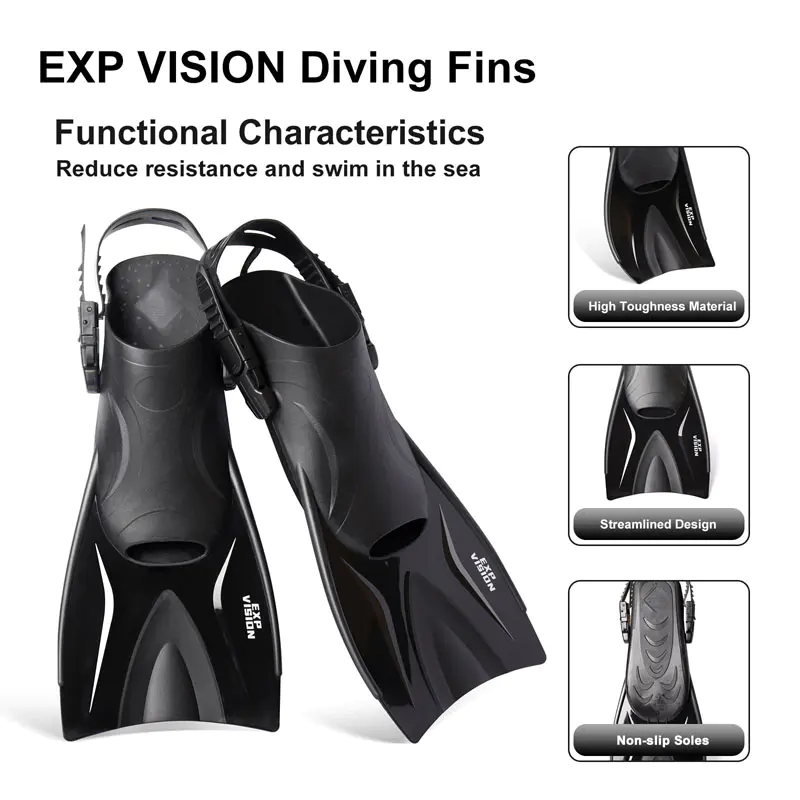 Anti Fog Diving Mask With Fins