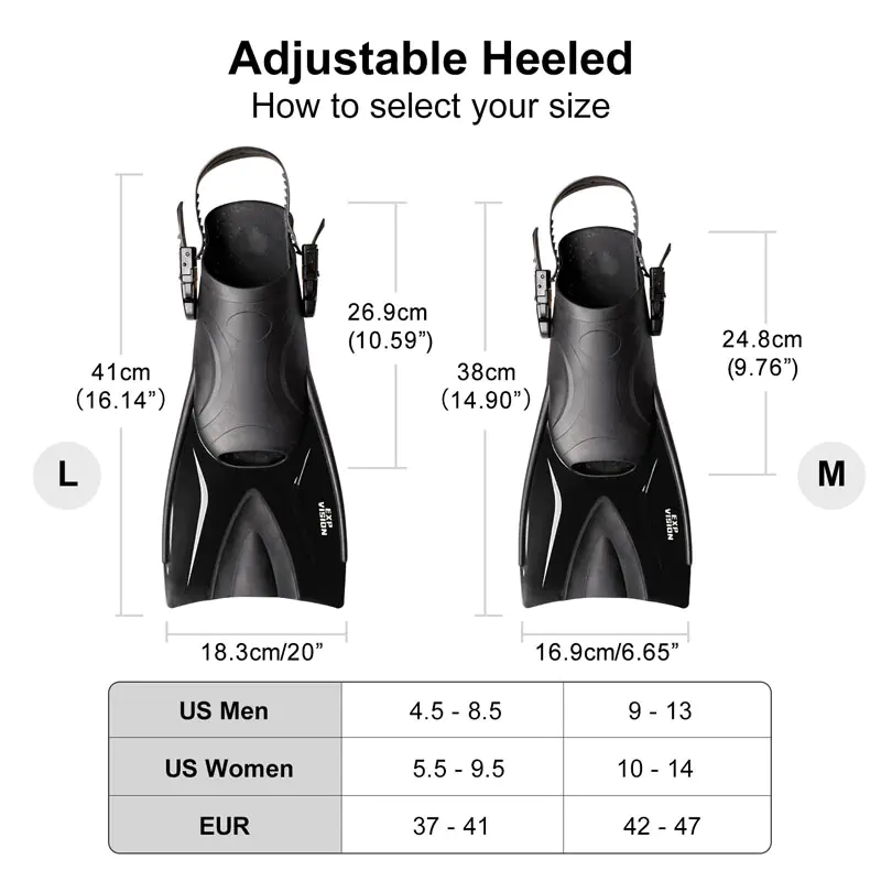 Anti Fog Diving Mask With Fins