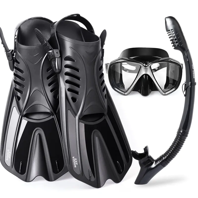 Snorkeling Set With Diving Fins Snorkeling Set With Diving Fins