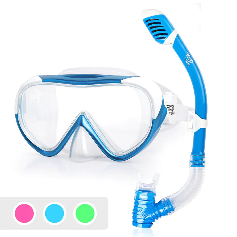 Snorkeling Set With Diving Fins For Kids