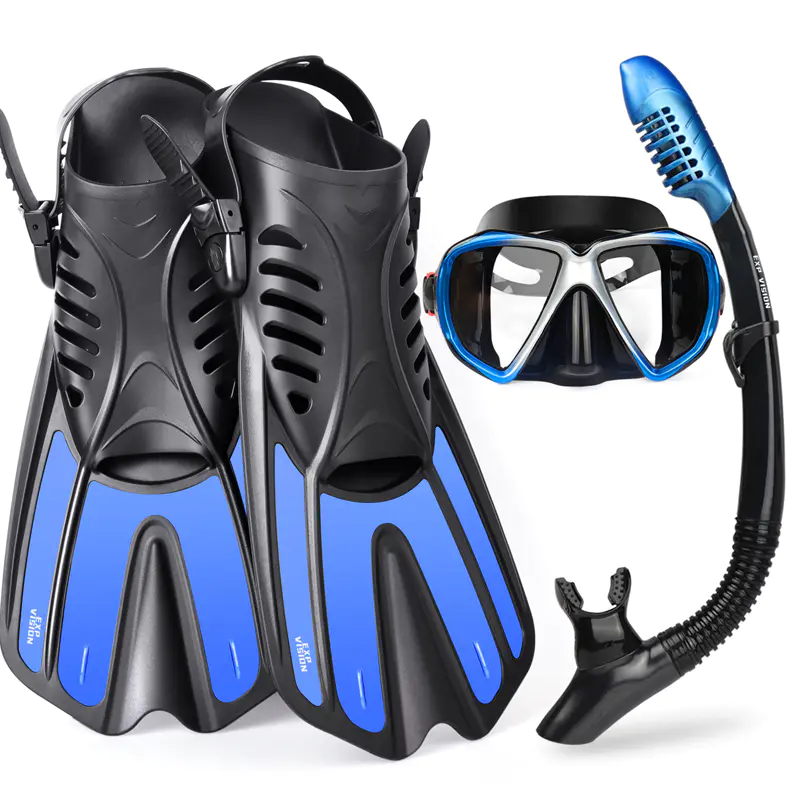 Adult Snorkel And Flipper Set Adult Snorkel And Flipper Set